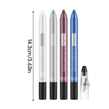 Load image into Gallery viewer, 12 Colors Eyeshadow Stick Waterproof Long Lasting Eye Shadow Pencil Creamy Shimmer Matte Eyeshadow Makeup Set with Sharpener i
