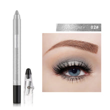 Load image into Gallery viewer, 12 Colors Eyeshadow Stick Waterproof Long Lasting Eye Shadow Pencil Creamy Shimmer Matte Eyeshadow Makeup Set with Sharpener i

