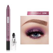 Load image into Gallery viewer, 12 Colors Eyeshadow Stick Waterproof Long Lasting Eye Shadow Pencil Creamy Shimmer Matte Eyeshadow Makeup Set with Sharpener i
