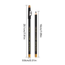 Load image into Gallery viewer, Eyebrow Pencil with Sharpener Waterproof Sweatproof Smudge Proof Matte Finish Long Lasting Natural Brow Pencil
