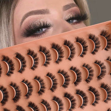 Load image into Gallery viewer, 20Pairs 6D Shaped Eyelash Extension Premade Fans W Volume Lashes D Curvature 6D False Eyelashes 10-16mm
