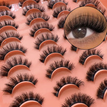 Load image into Gallery viewer, 20Pairs 6D Shaped Eyelash Extension Premade Fans W Volume Lashes D Curvature 6D False Eyelashes 10-16mm
