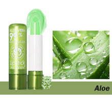 Load image into Gallery viewer, Aloe Vera Color-Changing Lipstick Long-Lasting Moisturizing Temperature-Activated Lip Balm Fade-Resistant Nourishing Lip Care
