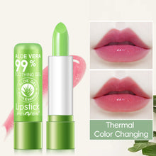 Load image into Gallery viewer, Aloe Vera Color-Changing Lipstick Long-Lasting Moisturizing Temperature-Activated Lip Balm Fade-Resistant Nourishing Lip Care
