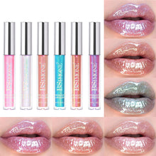Load image into Gallery viewer, 6 Colors Shiny Lip Gloss Water Moisturizing Pearl Long Lasting Hydrating Tint Lipgloss Makeup Brillo de labios

