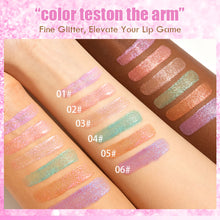 Load image into Gallery viewer, 6 Colors Shiny Lip Gloss Water Moisturizing Pearl Long Lasting Hydrating Tint Lipgloss Makeup Brillo de labios
