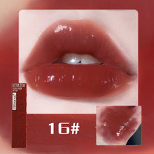 Load image into Gallery viewer, 14 Colors Optional Water Gloss Lip Tint Moisturizing Long Lasting Shiny Glassy Lip Tint Natural Makeup Jelly Lip Glaze Shimmer
