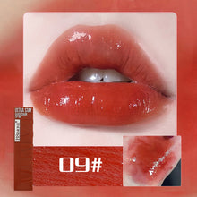 Load image into Gallery viewer, 14 Colors Optional Water Gloss Lip Tint Moisturizing Long Lasting Shiny Glassy Lip Tint Natural Makeup Jelly Lip Glaze Shimmer
