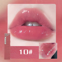 Load image into Gallery viewer, 14 Colors Optional Water Gloss Lip Tint Moisturizing Long Lasting Shiny Glassy Lip Tint Natural Makeup Jelly Lip Glaze Shimmer
