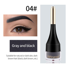 Load image into Gallery viewer, Air Cushion Eyebrow Cream Waterproof Smudge Proof Long Lasting Natural Look Brow Pomade Sweat Resistant Easy to Use Eyebrow Tint
