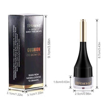Load image into Gallery viewer, Air Cushion Eyebrow Cream Waterproof Smudge Proof Long Lasting Natural Look Brow Pomade Sweat Resistant Easy to Use Eyebrow Tint
