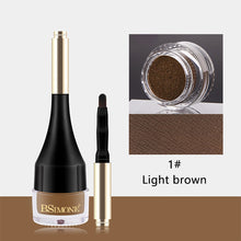 Load image into Gallery viewer, Air Cushion Eyebrow Cream Waterproof Smudge Proof Long Lasting Natural Look Brow Pomade Sweat Resistant Easy to Use Eyebrow Tint
