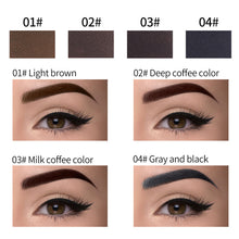 Load image into Gallery viewer, Air Cushion Eyebrow Cream Waterproof Smudge Proof Long Lasting Natural Look Brow Pomade Sweat Resistant Easy to Use Eyebrow Tint
