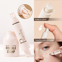 Load image into Gallery viewer, 2-in-1 Freckle Stamp Pen Waterproof Smudge Proof Long Lasting Liquid Freckles Makeup Double-Ended Fake Freckle &amp; Mole Pen Natural Look
