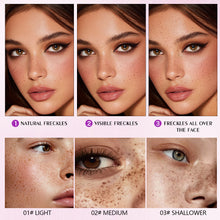 Load image into Gallery viewer, Quick Dry Freckle Stamp Pen Waterproof Long Lasting Fake Freckles Makeup Pen Natural Sun-kissed Freckle Tattoo Pen for Face Daily Use
