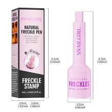 Load image into Gallery viewer, Quick Dry Freckle Stamp Pen Waterproof Long Lasting Fake Freckles Makeup Pen Natural Sun-kissed Freckle Tattoo Pen for Face Daily Use
