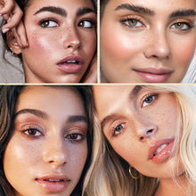 Load image into Gallery viewer, Freckle Stamp Pen Waterproof Smudge Proof Long Lasting Liquid Freckles Makeup Double-Ended Fake Freckle &amp; Mole Pen Natural Look
