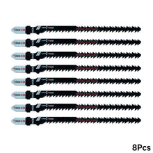 Load image into Gallery viewer, Premium High Carbon Steel Double-Sided Tooth Curve Jigsaw Blades Suitable for Wood Plywood MDF Plastic
