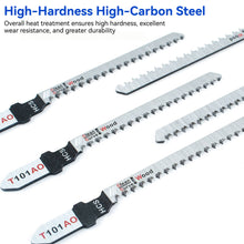 Load image into Gallery viewer, High Carbon Steel Jigsaw Blades Double Sided Fine Tooth Suitable For Wood Particle Board Fiberboard Plywood Cutting
