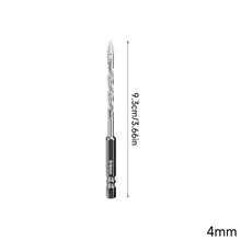 Load image into Gallery viewer, Cross Four Flute Serrated Tungsten Steel Drill Bit Set 7Pcs Multipurpose For Ceramic Tile Glass Concrete Marble
