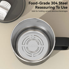 Load image into Gallery viewer, Double Layer 304 Stainless Steel Coffee Mug With Handle Leak Proof Insulated Drinkware For Students Adults
