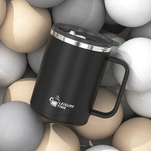 Load image into Gallery viewer, Double Layer 304 Stainless Steel Coffee Mug With Handle Leak Proof Insulated Drinkware For Students Adults
