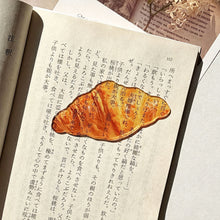 Load image into Gallery viewer, Cute Acrylic Bread Bookmark Pineapple Bun Toast Croissant Design Transparent Stationery Gift for Book Lovers
