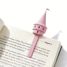 Load image into Gallery viewer, Creative 3D Printed Magic Castle Bookmarks Novelty Art Ornament Page Marker Handmade Stationery Gift for Reading Lovers
