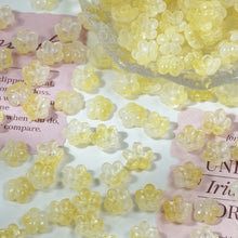 Load image into Gallery viewer, 50PCS 10mm Small Plum Blossom Glass Loose Beads Medium Hole For DIY Bracelet Necklace Jewelry Accessories
