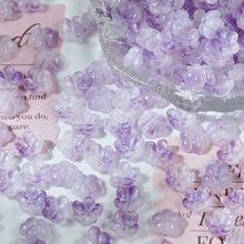 Load image into Gallery viewer, 50PCS 10mm Small Plum Blossom Glass Loose Beads Medium Hole For DIY Bracelet Necklace Jewelry Accessories
