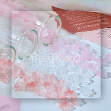 Load image into Gallery viewer, 50PCS 10mm Small Plum Blossom Glass Loose Beads Medium Hole For DIY Bracelet Necklace Jewelry Accessories
