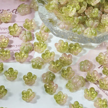 Load image into Gallery viewer, 50PCS 10mm Small Plum Blossom Glass Loose Beads Medium Hole For DIY Bracelet Necklace Jewelry Accessories
