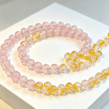 Load image into Gallery viewer, 30Pcs 10mm Sparkling Ice Cracked Glass Beads Burst Pattern Glazed Beads for Bracelet Necklace DIY Jewelry Accessories
