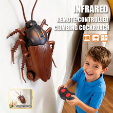 Load image into Gallery viewer, Creativity Prank 2-in-1 RC Wall Climbing Roach Car Ground + Wall Crawl Funny Prank Toy for Kids Boys Girls
