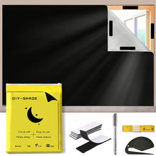 Load image into Gallery viewer, Oxford Sunshade Curtains Removable Light Blocking Shade for Car Window Camper Hotel Dorm DIY Sun Protection Blinds for Night Sleep Reusable Privacy Cover
