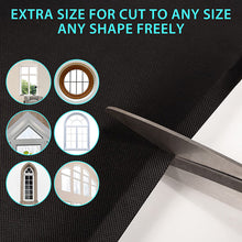 Load image into Gallery viewer, Oxford Sunshade Curtains Removable Light Blocking Shade for Car Window Camper Hotel Dorm DIY Sun Protection Blinds for Night Sleep Reusable Privacy Cover
