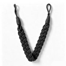 Load image into Gallery viewer, Nordic Style Cotton Linen Curtain Tiebacks Rope Strap for Curtain Storage Adjustable Wrap Tie for Bedroom Living Room Balcony Soft Home Decor Accessory
