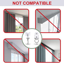 Load image into Gallery viewer, 10/30Sets Thickened Curtain Roller Wheels Silent Glide Ball for Curtain Track for Home Hotel Window Hardware
