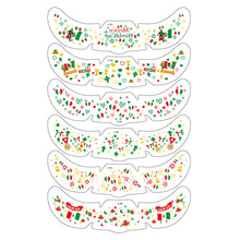 Load image into Gallery viewer, 6 sheets Football Match Cheer Up Face Tattoo Sticker Freckle Powder Blusher Tattoo Fan Match Makeup Party Stickers
