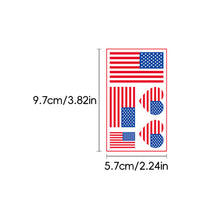 Load image into Gallery viewer, 10 Sheets National Flag Temporary Face Stickers for Football Soccer Sports Games Fans Party Win Goal Face Tattoo Stickers
