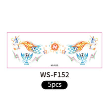 Load image into Gallery viewer, 5sheets Waterproof Football Temporary Tattoos for Soccer Goal Win Facial Stickers Soccer Sports Fans Face Tattoo Party Sticker
