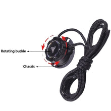 Load image into Gallery viewer, 2Pcs Easy Installation Lazy Automatic Shoelaces Drawstring Without Ties Black White Swivel Buckle Laces Thick Rope Sneakers Shoelace for Shoes
