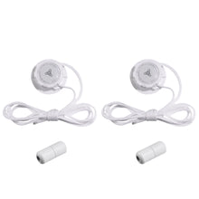 Load image into Gallery viewer, 2Pcs Easy Installation Lazy Automatic Shoelaces Drawstring Without Ties Black White Swivel Buckle Laces Thick Rope Sneakers Shoelace for Shoes
