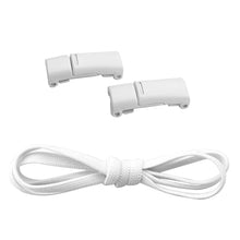 Load image into Gallery viewer, 8mm Metal Magnetic Shoelaces Without Ties Flat Elastic Lazy Laces Sneakers Boots No Tie Shoelace Rubber Bands for Shoes Accessories
