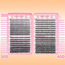 Load image into Gallery viewer, Large Quantity 5D Shaped Eyelash Extension Premade Fans W Volume Lashes D Curvature Thick Curled False Eyelashes
