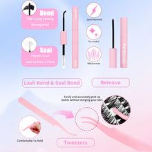 Load image into Gallery viewer, Large Quantity 5D Shaped Eyelash Extension Premade Fans W Volume Lashes D Curvature Thick Curled False Eyelashes
