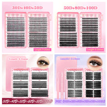 Load image into Gallery viewer, Large Quantity 5D Shaped Eyelash Extension Premade Fans W Volume Lashes D Curvature Thick Curled False Eyelashes
