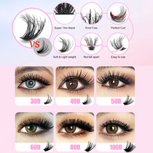 Load image into Gallery viewer, Large Quantity 5D Shaped Eyelash Extension Premade Fans W Volume Lashes D Curvature Thick Curled False Eyelashes
