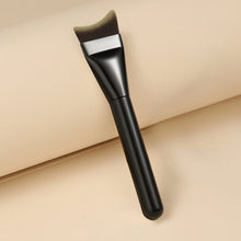 Load image into Gallery viewer, Foundation Brush Set with Color Mixing Palette &amp; Makeup Sponges Professional Liquid Foundation Blending Brush Flat Top Soft Sponge for Flawless Base
