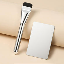 Load image into Gallery viewer, Foundation Brush Set with Color Mixing Palette &amp; Makeup Sponges Professional Liquid Foundation Blending Brush Flat Top Soft Sponge for Flawless Base
